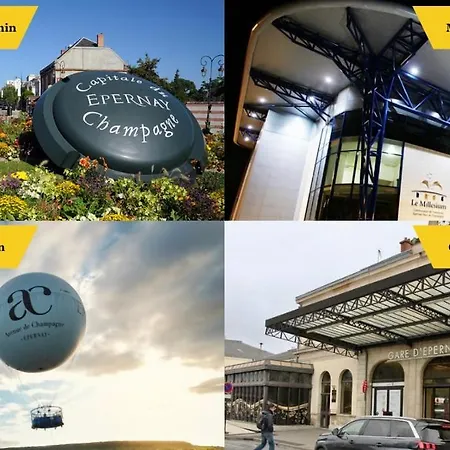 E4 Reton Avec Balnéo T2 Au Couur D Appartamento Épernay